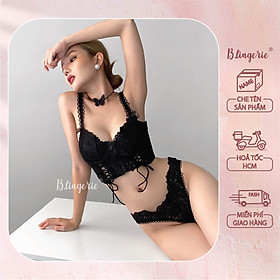 Bộ Đồ Lót Thiết Kế Cột Nơ - B.Lingerie