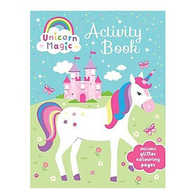 Unicorn Magic Glitter Activity Book