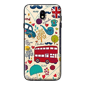 Ốp in cho Samsung Galaxy J7 Pro Họa Tiết Xe Buýt - Hàng chính hãng