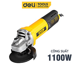 Mua Máy Cắt Cầm Tay Mài Góc Deli Cao Cấp 1100W - Sừ Dụng Với Mọi Chất Liệu - Thiết Kế An Toàn  Tiện Dụng - DL681001