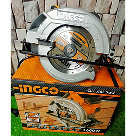 Mua MÁY CƯA ĐĨA TRÒN 185MM 1600W INGCO CS18568 ( TẶNG LƯỠI CẮT VÀ BAO TAY INGCO)- HÀNG CHÍNH HÃNG