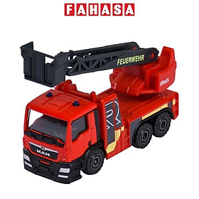 Đồ Chơi Xe Mô Hình Rescue Premium Cars - Majorette 8503000003 - Man TGS - Màu Đỏ