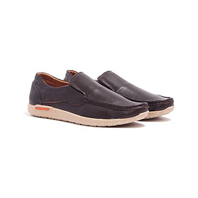 Giày Lười Nam Banuli Casual Slip-On Shoes Nappa Cow Leather K2DL1 (Da Bò Nappa Mềm Dẻo, Đế Siêu Nhẹ, Chống Trượt, Bảo Hành Trọn Đời)