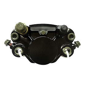 Motorbikes Hydraulic Brake Caliper Master Cylinder Brake Pad System ,Black