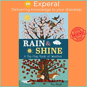 Sách - Rain & Shine: A Flip-Flap Book of Weather by Molly Littleboy (UK edition, paperback)
