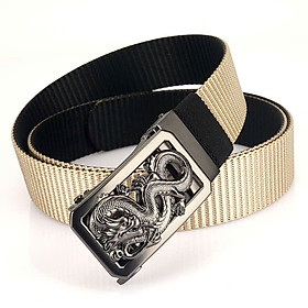 Dây nịt nam, thắt lưng nam dây dù cao cấp bền đẹp khóa đúc đặc tự động tiện lợi mẫu HOT