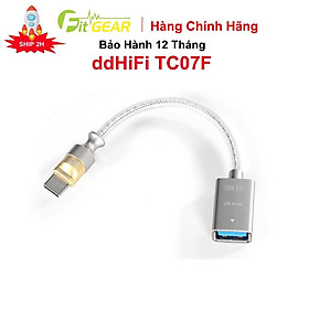 Mua Dây OTG USB A to USB C ddHiFi TC07F Chính Hãng - Hàng Chính Hãng