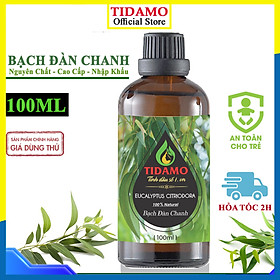 Tinh Dầu Bạch Đàn Chanh Nguyên Chất, Tự Chọn Dung Tích/ Chính Hãng TIDAMO, Có Kiểm Định Chất Lượng/ Tinh Dầu Xông Phòng Bạch Đàn Chanh Thơm Thư Giãn, Khử Mùi và Đuổi Muỗi