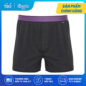 Quần đùi nam cotton mặc nhà iBasic SHM003