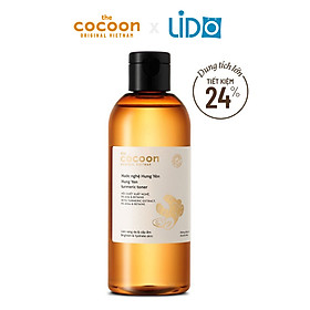 Bigsize - Nước nghệ Hưng Yên (toner) Cocoon làm sáng da & cấp ẩm 310ml thuần chay