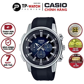 Đồng Hồ Nam Dây Nhựa Casio MTP-E505-2AVDF | MTP-E505-2A