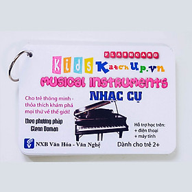 Bộ KatchUp Flashcard cho bé Tiếng Anh – Nhạc cụ – High Quality