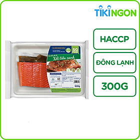 Cá hồi fillet xốt tiêu xanh SG Food Đông Lạnh 300g