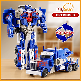 Xe robot biến hình đồ chơi mô hình rô bốt ô tô cho bé trai người máy giá rẻ MySun