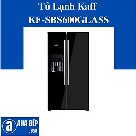 TỦ LẠNH KAFF KF-SBS600GLASS - HÀNG CHÍNH HÃNG