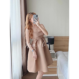 Đầm váy nữ babydoll hai dây xinh xắn, dễ thương với nhiều màu sắc thời trang Bonucci