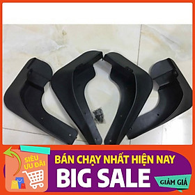 Chắn bùn xe dành cho vios 2019, 2020 2021 bộ 4 miếng nhựa đen dẻo kèm ốc vít