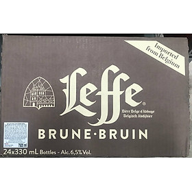 Thùng 24 Chai Bia Leffe Brune (330ml / Chai)