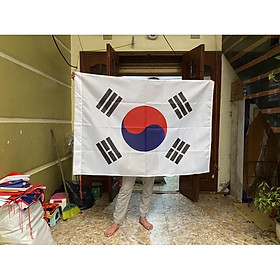 Cờ Hàn quốc 1x1,5m in cờ Hoàng Gia, cờ các nước tuỳ chọn 1x1,5m