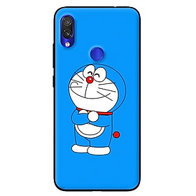 Ốp lưng in cho Xiaomi Redmi Note 7 mẫu Doremon Cười - Hàng chính hãng