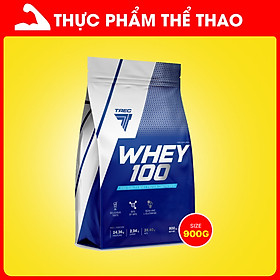Sữa Tăng Cơ Whey Protein - WHEY 100 (700g - 900g) - Nhiều Mùi Vị - Hàng Chính Hãng TREC Nutrition