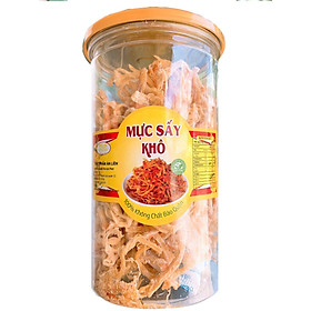 MỰC SỢI HẤP NƯỚC CỐT DỪA NGON NGỌT DAI DAI KÈM TƯƠNG ỚT - HỘP 200G