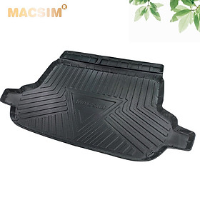 Thảm lót cốp xe ô tô SUBARU FORESTER 2013-2018 nhãn hiệu Macsim chất liệu TPV cao cấp màu đen