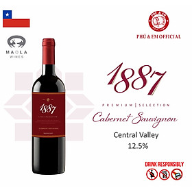 Rượu Vang Đỏ Chile 1887 Cabernet Sauvignon