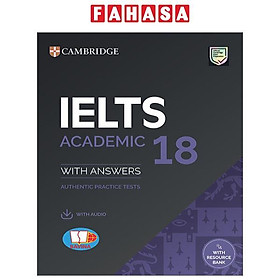 Cambridge IELTS 18 Academic - With Answer + Audio