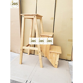 Mua GHẾ THANG GỖ CAO SU 3 BẬC - 205 TC Folding Stair Chair