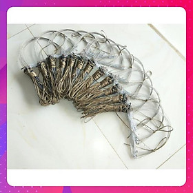 Mua 1 Bộ Giò Đá Bẫy Gà Rừng 20 Chân Màu Cỏ Khô tàng hình  Cáp Inox Không Rỉ  Dù Sáp Siêu Bền hàng chất lượng cao