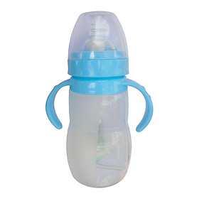 Bình sữa Silicone BEREX 240ml có tay cầm cho bé_SUNBABY