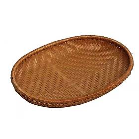 Mẹt oval hun khói đan thưa