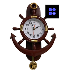 Mua (XẢ HÀNG 3 NGÀY)ĐỒNG HỒ TREO TƯỜNG KIM TRÔI QUẢ LẮC CAO CẤP LIDU