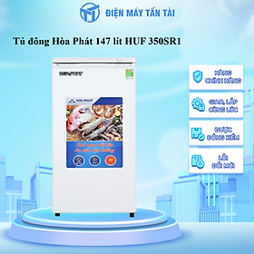 Tủ đông đứng Hòa Phát 147L 5 ngăn HUF 350SR1 - Hàng chính hãng