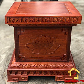 Mua Đôn gỗ hương hoa sen 30x30 cm cao 30 cm chất lượng
