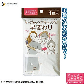 Set 04 chiếc mũ tắm trùm đầu Seiwa Pro Ø100cm