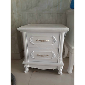 Tủ đầu giường, tab đầu giường 2 ngăn kéo kiểu tân cổ điển