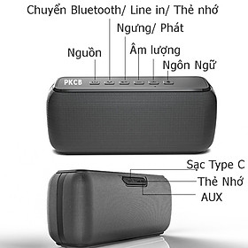 Loa Bluetooth Speaker không dây PKCB - Hàng chính hãng