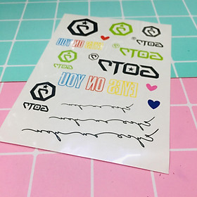 Bảng hình xăm GOT7