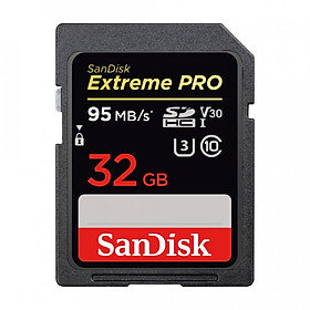 Thẻ Nhớ SDHC SanDisk Extreme Pro U3 V30 633X 32GB SDSDXXG-032G-GN4IN - Hãng Chính Hãng