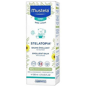 Kem Dưỡng Da Cho Trẻ Sơ Sinh Và Em Bé Da Chàm Mustela (200ml)