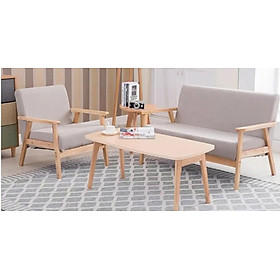 Mua Bộ bàn ghế đơn giản Juno Sofa gồm 01 ghế đơn  băng ghế đôi 1m và bàn 50 x 100 cm
