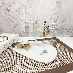 Mua Khung Treo Trang Sức Hình Hươu - Trắng
