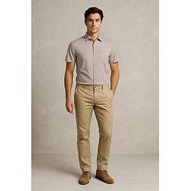 Áo sơ mi ngắn tay Khatoco