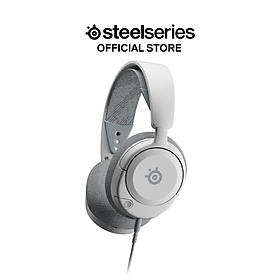 Tai nghe chụp tai gaming có dây SteelSeries Arctis Nova 1 màu đen trắng, khử tiếng ồn, Hàng chính hãng