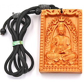 Vòng cổ Phật Quan âm DMG14 gỗ hoàng đàn - Sản phẩm phong thủy đem lại may mắn, bình an