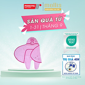 Mua Áo Choàng Có Nón Hình Con Gấu Cho Bé Mollis N28 - 79 cm