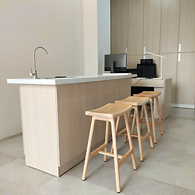 Mua Ghế Bàn Đảo mừu tự nhiên 60cm