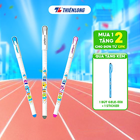 Combo 5 - 10 - 20 cây Bút gel xóa được Thiên Long Điểm 10 TP-GELE002 - Combo 20 cây - Mực đen